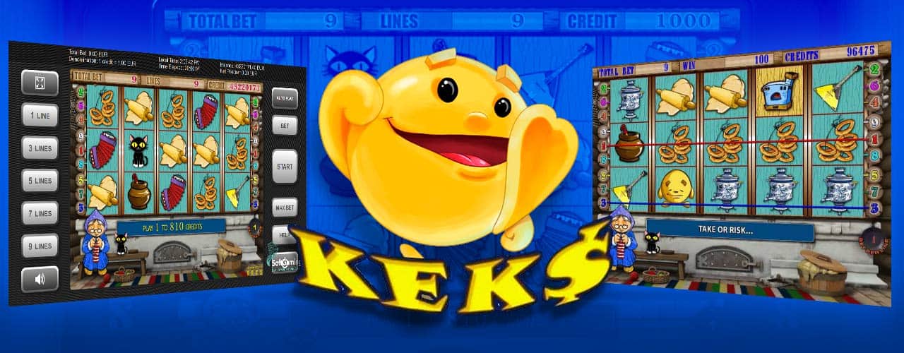 Игровой автомат Keks (Печки) от Igrosoft