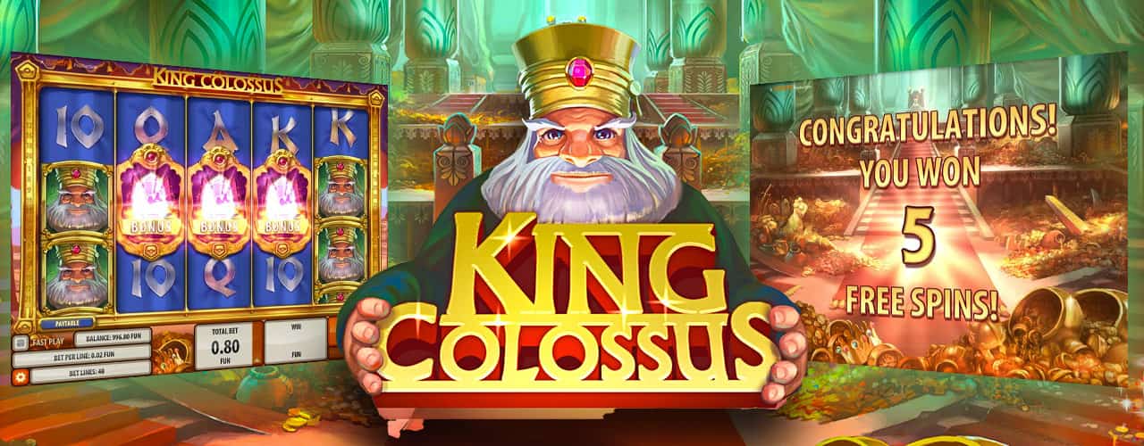 Игровой автомат King Colossus от Quickspin