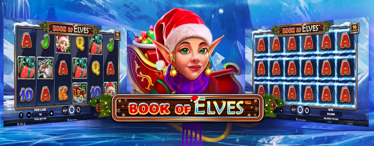 Игровой автомат Book of Elves от Spinomenal
