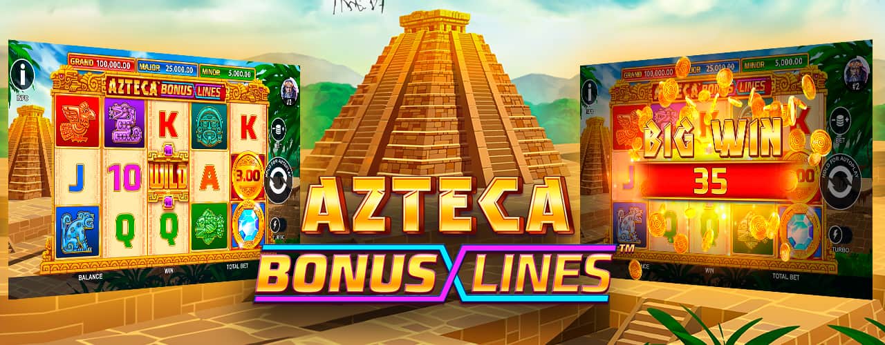 Игровой автомат Azteca Bonus Lines