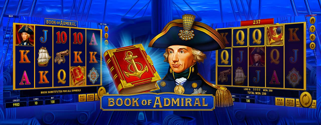 Игровой автомат Book of Admiral от Amatic
