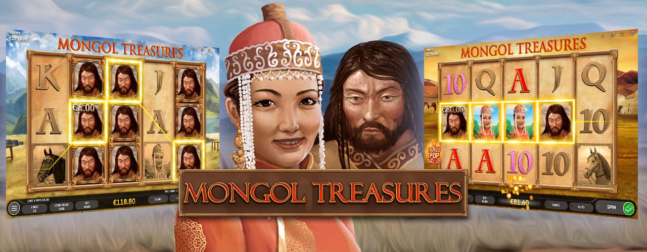 Игровой автомат Mongol Treasure от Endorphina