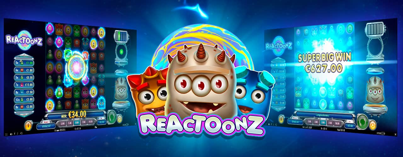 Игровой автомат Reactoonz от Play’n Go