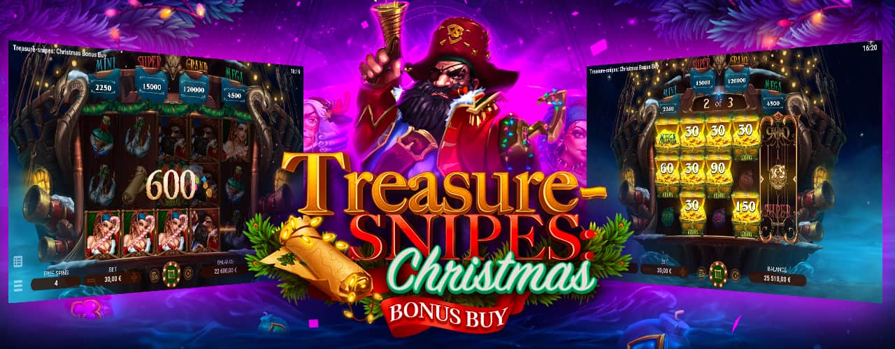 Игровой автомат Treasure-snipes: Christmas