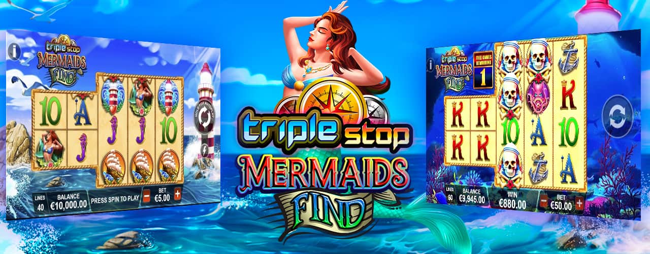 Игровой автомат Triple Stop: Mermaids Find
